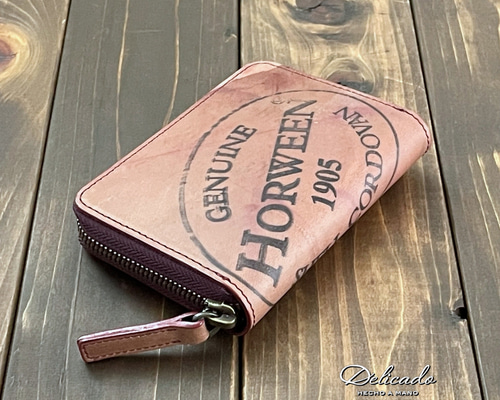 【お取り置き】HORWEEN ホーウィン シェルコードバン × 栃木レザー 財布 お取り置き】HORWEEN ホーウィン シェルコードバン × 栃木
