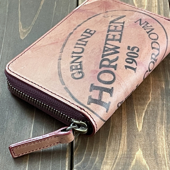 HORWEEN ホーウィン シェルコードバン × クロムエクセル 財布 5枚目の画像