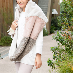 累計販売350超｜ふんわり幸せになれるスヌード｜もふもふアニマルフリー｜レディ 12枚目の画像