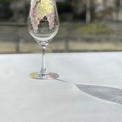 Creema Limited《結婚禮物》【葡萄葡萄】1個酒杯專注於如何入酒| 第4張的照片