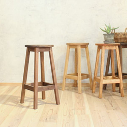ハイスツール 高さ62cm｜全6種類 木製 チェア 椅子 イス おしゃれ