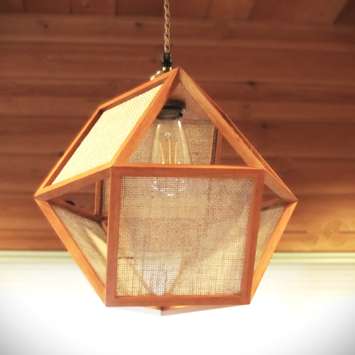 インテリア照明 光輝 B8PA-7 立方8面体 ペンダントライト シーリング