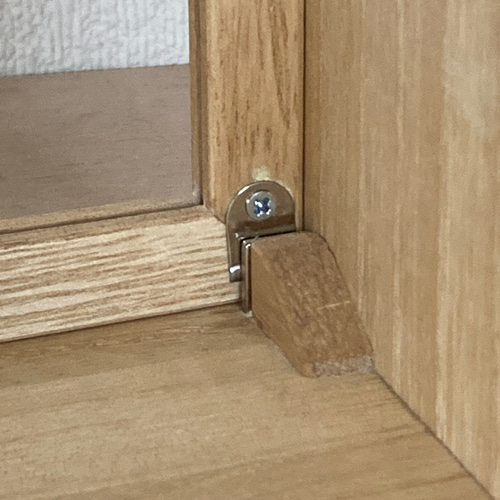 サイズオーダー可］木製ガラスケース 2段 卓上 ショーケース / パン