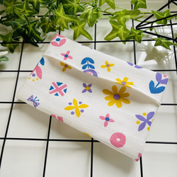 天然素材☆保冷剤入れ２点セット☆保冷剤ケース☆カバー 綿100%&晒し 14枚目の画像