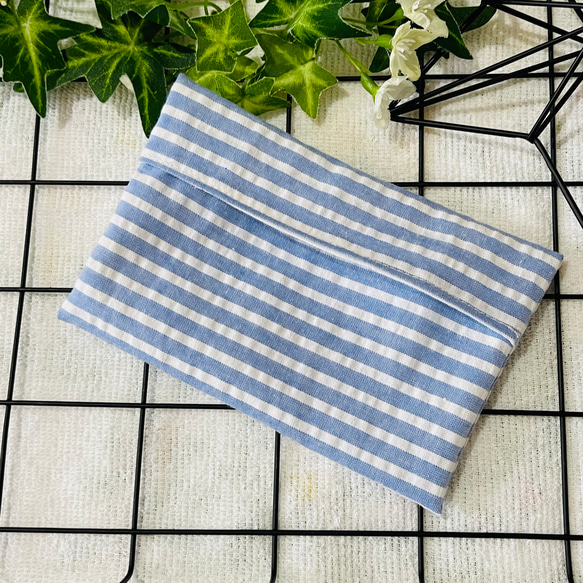 天然素材☆保冷剤入れ２点セット☆保冷剤ケース☆カバー 綿100%&晒し 13枚目の画像