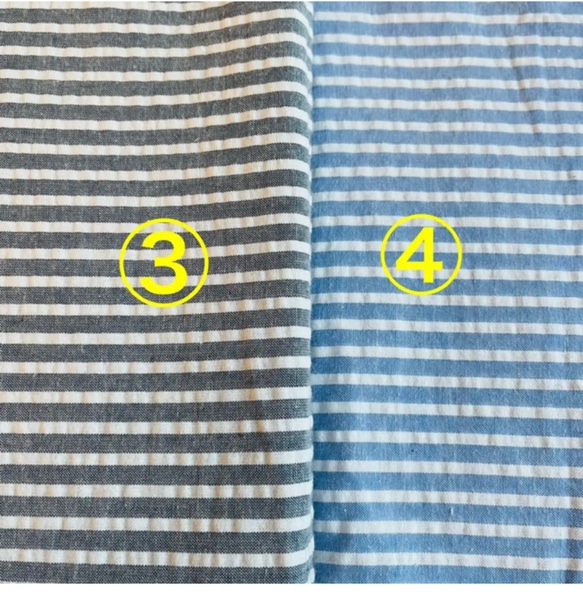 天然素材☆保冷剤入れ２点セット☆保冷剤ケース☆カバー 綿100%&晒し 8枚目の画像