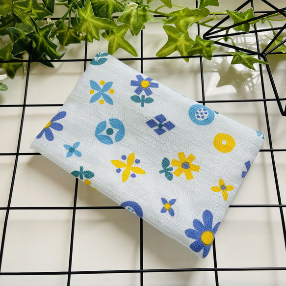 天然素材☆保冷剤入れ２点セット☆保冷剤ケース☆カバー 綿100%&晒し 17枚目の画像