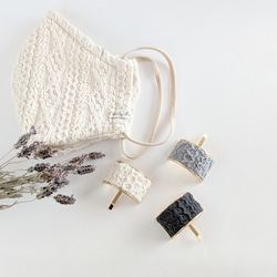 アランニット♡大人のためのポニーフック　 6枚目の画像