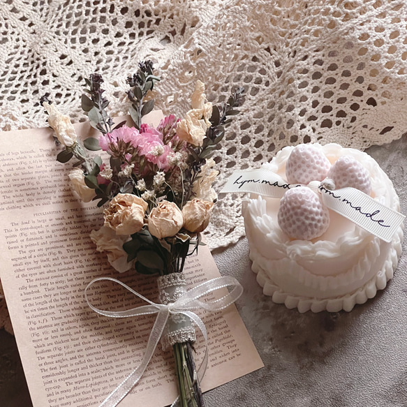 ♥ケーキキャンドル♥結婚式のウェルカムスペース装飾 誕生日ギフト 韓国インテリア バースデーフォト 結婚祝い 出産祝い 8枚目の画像