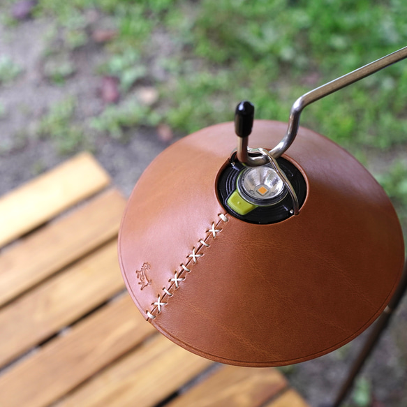 GOAL ZERO 皮革燈罩與罩套 [國產鞣製真皮] 露營裝備手工縫製 第2張的照片