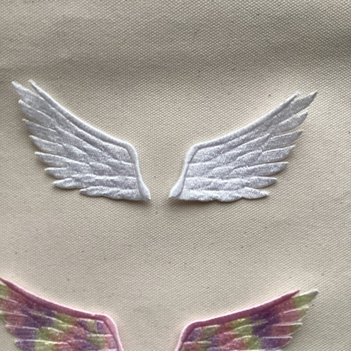 翼刺繍アイロンワッペン ワッペン・アップリケ ちづる 通販 10953055