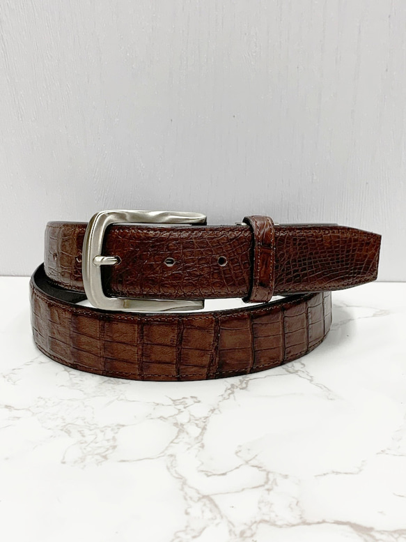 未使用 Belvedere ワニ革 革靴 カイマン 9 27cm 未使用 Belvedere ワニ