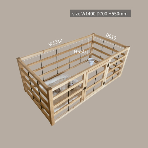 na254. ビスなしで安心！ ケージ サークル ペット 犬 ドッグハウス