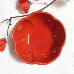 紅梅小鉢（単品） 8枚目の画像