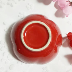 紅梅小鉢（単品） 5枚目の画像