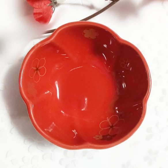紅梅小鉢（単品） 9枚目の画像