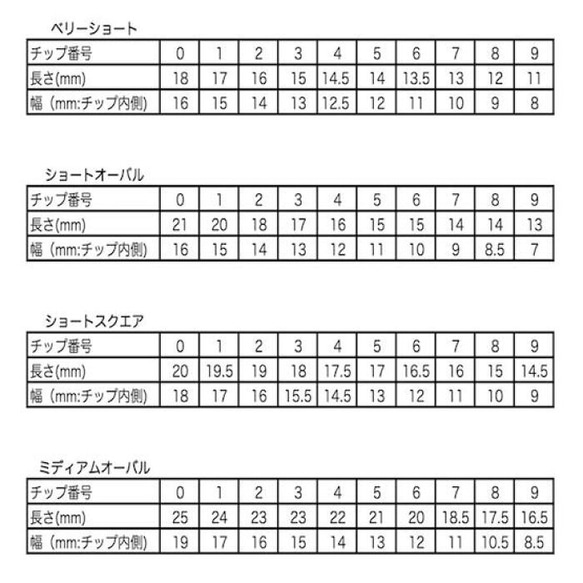 モカブラウンのフレンチネイルチップ 4枚目の画像