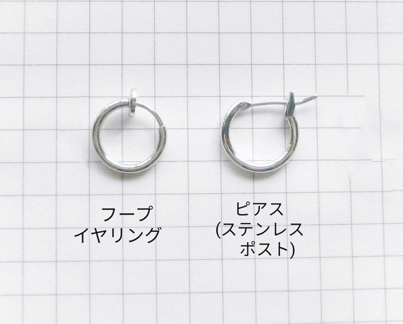 玻璃編織胡桃木耳環（格紋/綠黑）耳環 第5張的照片