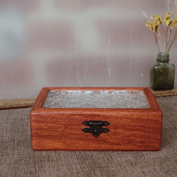shouzhuo手作り---古典的な小さな木箱 2枚目の画像