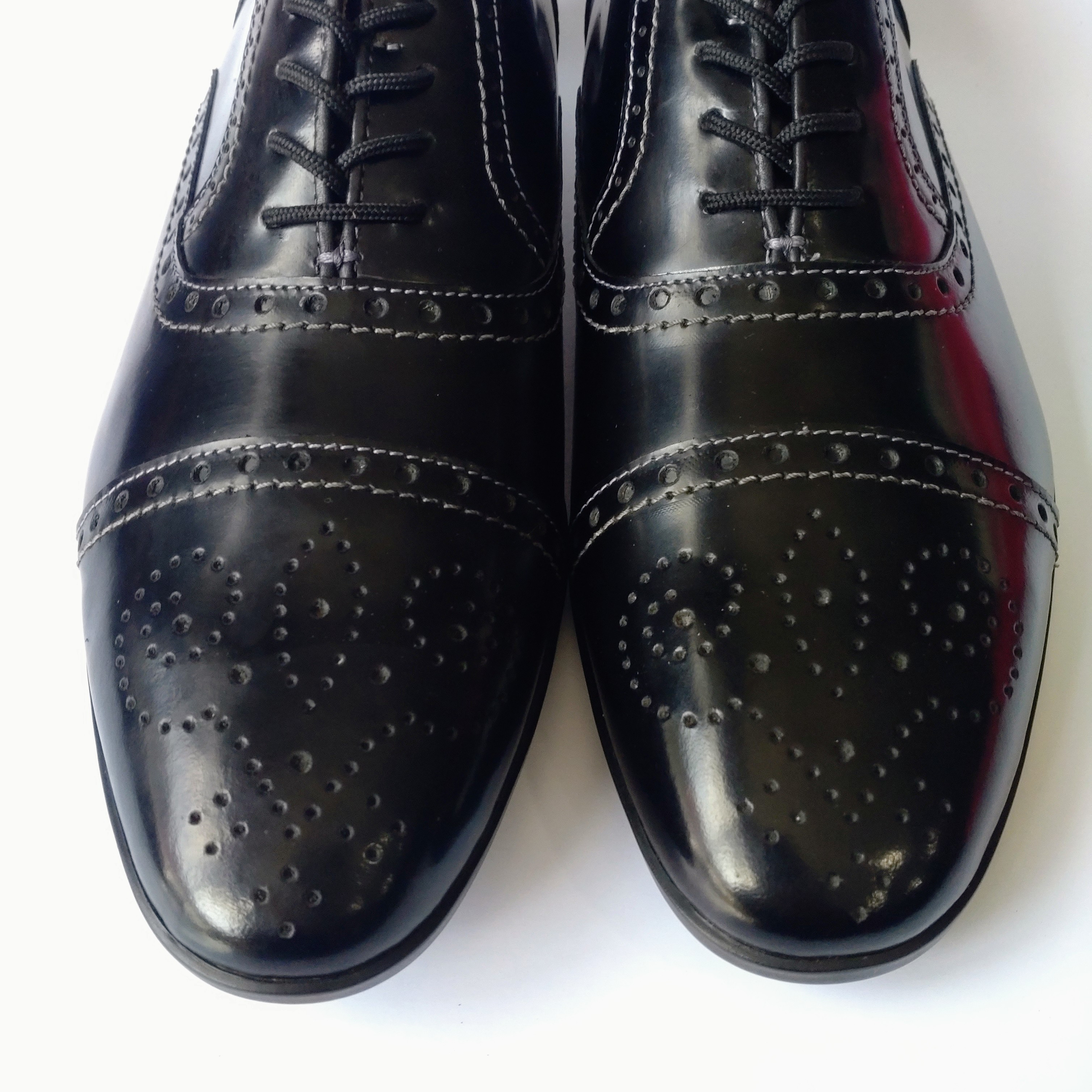 [ラグジュアリーレザー]★セミブローグ★[完全受注生産モデル] 熟練職人が選んだ上級レザー仕様☆セミオーダー可☆