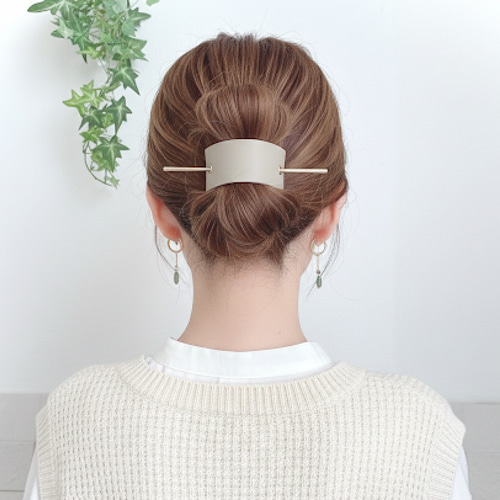 ヘアアクセサリー saran WHITE SANDS パープルラベル ヘアアクセサリーセット（オレンジ