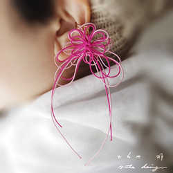 Katappo 耳夾“Hisaya Akira”（深粉色×淺粉色） 第12張的照片