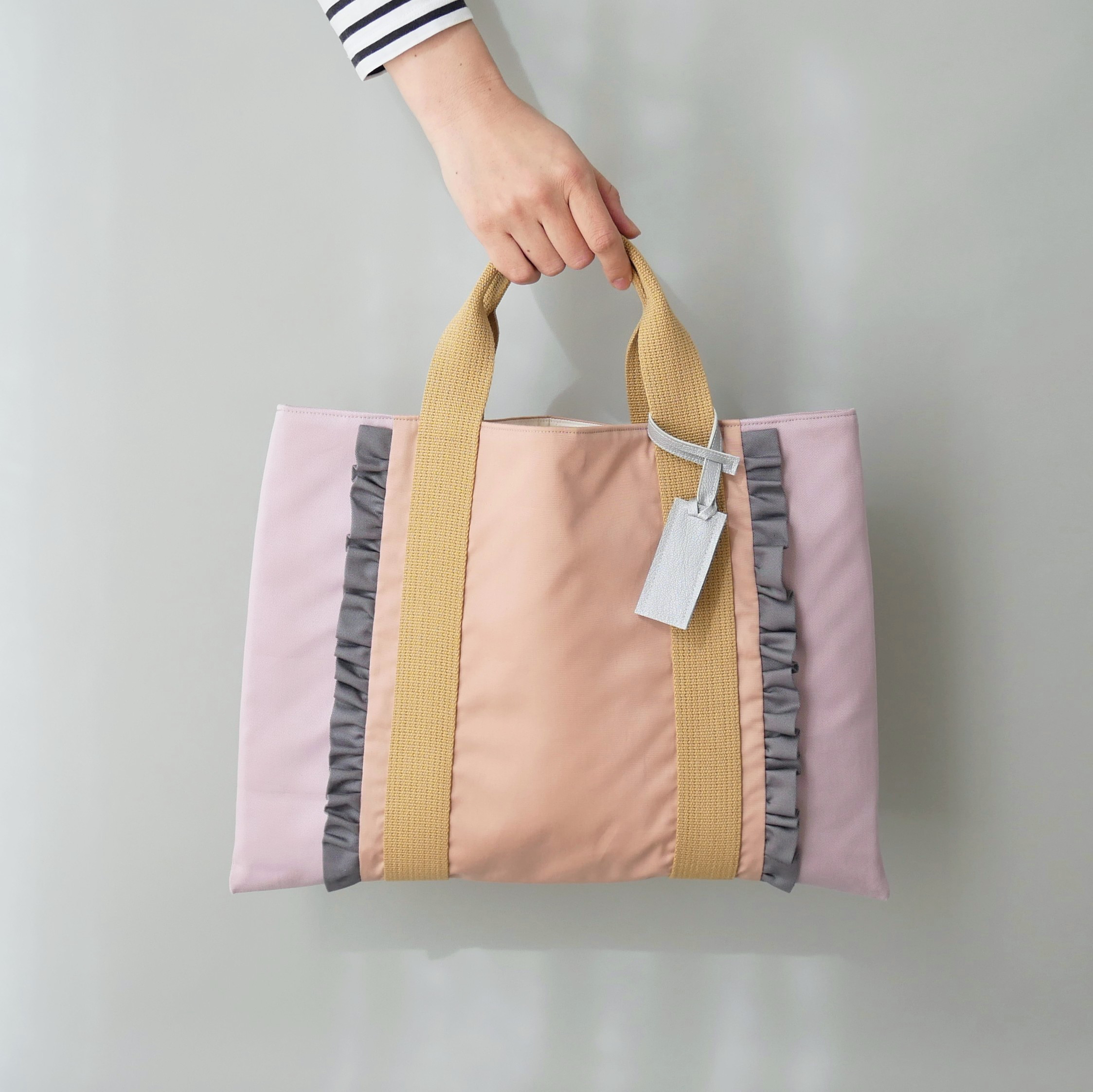 抗菌抗ウイルス生地使用 ニュアンスCOLORレッスンバッグ