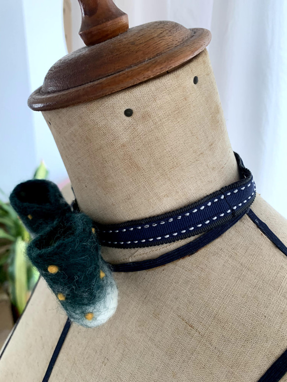 羊毛フェルトの蝶ネクタイno.2 3枚目の画像