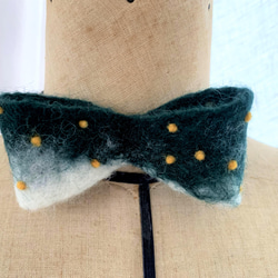 羊毛フェルトの蝶ネクタイno.2 2枚目の画像