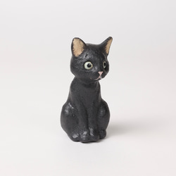 Figurine Cat　猫　ねこ　人形　黒猫 6枚目の画像