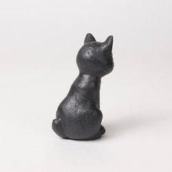 Figurine Cat　猫　ねこ　人形　黒猫 5枚目の画像