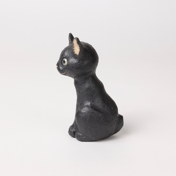 Figurine Cat　猫　ねこ　人形　黒猫 3枚目の画像