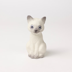 Figurine Cat　猫　ねこ　人形　ポインテッド 1枚目の画像