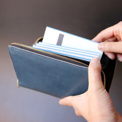 じゃばら収納】ワンランク上の栃木レザー通帳ケース スキミング防止