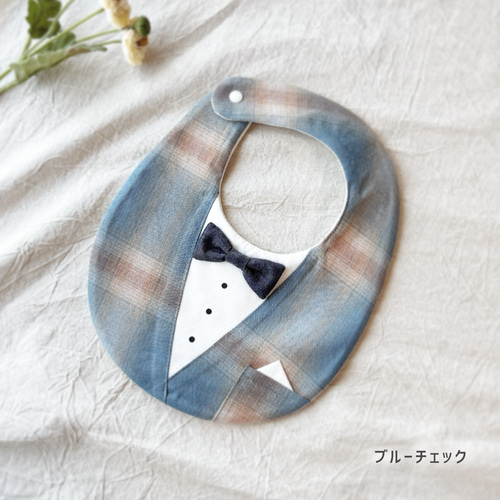 いいね♡4,000］タキシード風スタイ⌘ スーツ フォーマル 出産祝い