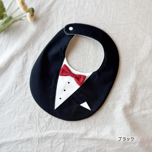 いいね♡4,000］タキシード風スタイ⌘ スーツ フォーマル 出産祝い