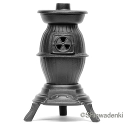 南部鉄器 香炉 茶香炉 だるまストーブ型 アロマポット オイルポット ストーブ 日本製 7枚目の画像