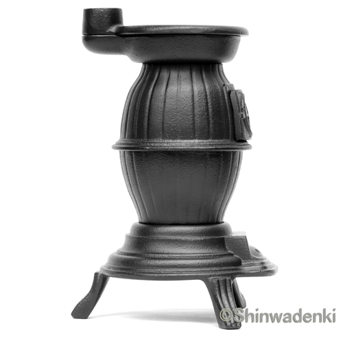 南部鉄器 香炉 茶香炉 だるまストーブ型 アロマポット オイルポット