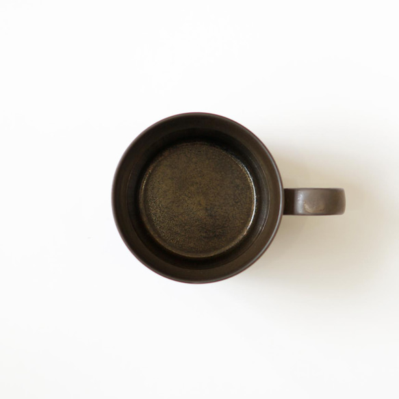 【販売終了品】マグカップ コーヒーカップ 250ml （ブロンズ/内側ツヤ有り） 3枚目の画像