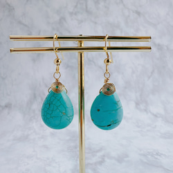 希少イットリウムフローライトのピアスチャーム＊ 希少イットリウムフローライトのピアスチャーム＊