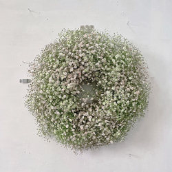リース　かすみ草 flower wreath 