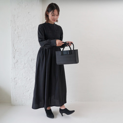 ﾓﾘﾉｶﾞｯｺｳ レースが可愛いブラックフォーマルワンピースドレス (ブラック) 入学卒業式｜mg-op12-bk 17枚目の画像