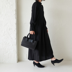 Morino Gakko 可愛黑色蕾絲連身連身裙 [黑色] 11/30 左右發貨，適合七五三入學典禮和畢業典禮、典禮場合 第19張的照片
