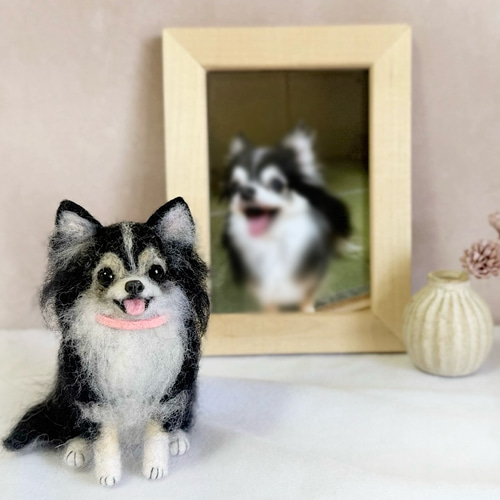 おかえりうちの子。 小さくなって帰ってくる、写真から作る羊毛