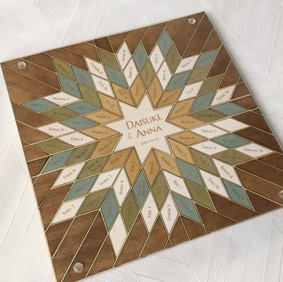 シャビーシックな結婚証明書 