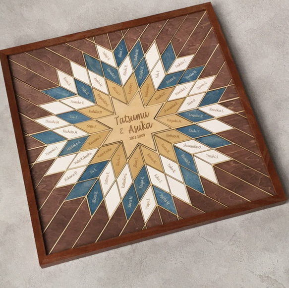 シャビーシックな結婚証明書 