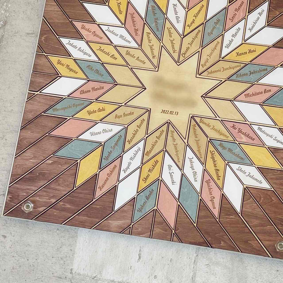 シャビーシックな結婚証明書 