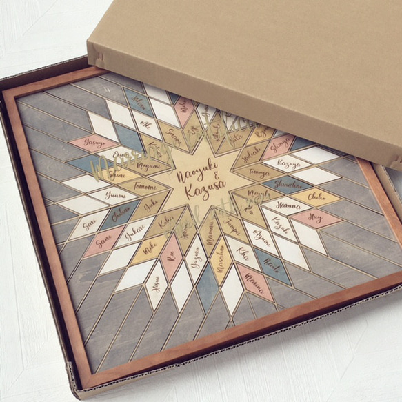 シャビーシックな結婚証明書 