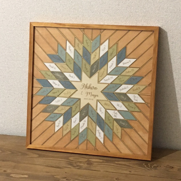 シャビーシックな結婚証明書 