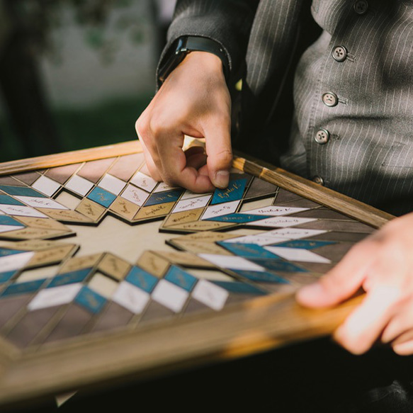 シャビーシックな結婚証明書 